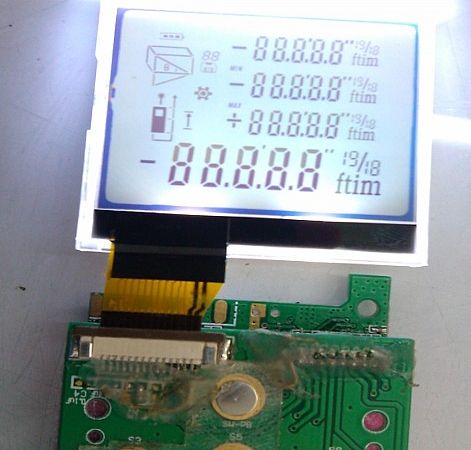 Laser rangefinder LCM LCD module